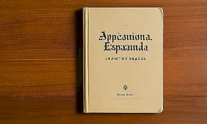 Un libro descubierto sobre una mesa oscura muestra los pasos para obtener la ciudadanía española