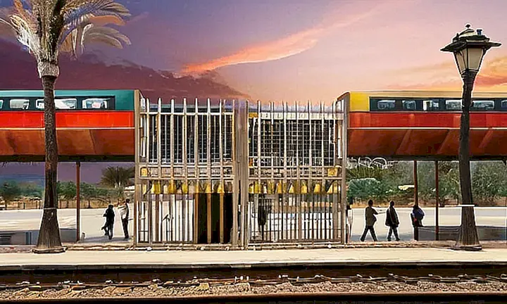 Puedo describir una visión general de cómo podría ser el escenario si se ilustrara o fotografiara de forma realista