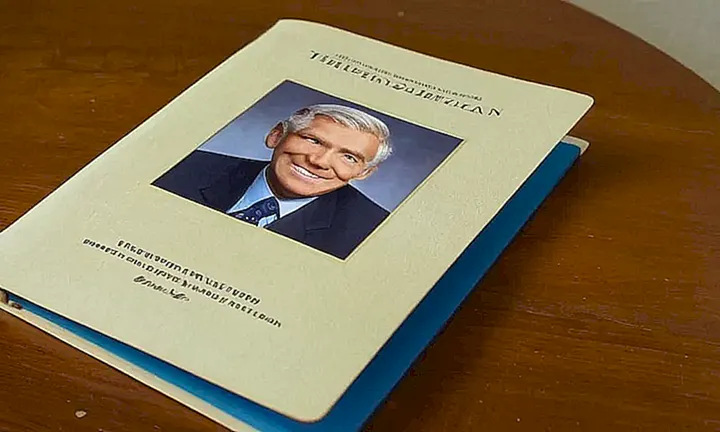 Un abanico de documentos oficiales se extiende en un escritorio, destacando las características del contenido: fotos desvaídas y sellos intrincados