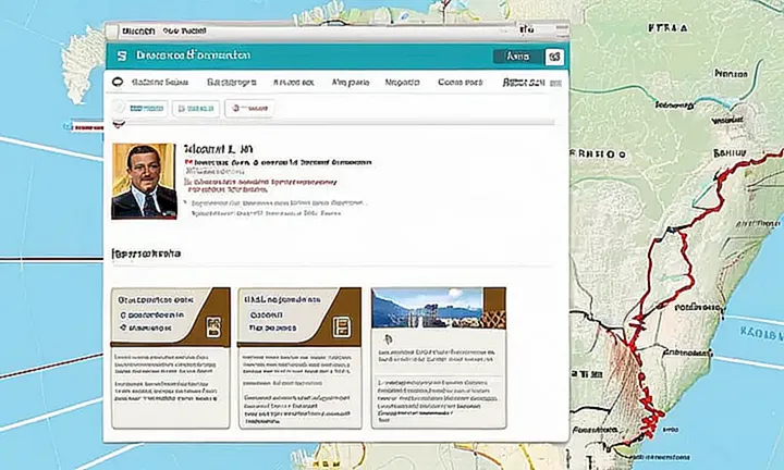 La página web muestra un diseño clásico con colores pastel y azules brillantes, organizada en secciones simples separadas por líneas, que contiene información detallada sobre obtener antecedentes penales en Italia e información relacionado con la doble ciudadanía española y venezolana