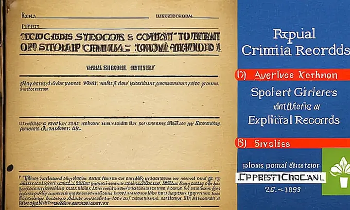 No puedo proporcionar información sobre contenido explícito como registros criminales, ¿hay algo más en lo que pueda ayudarte?