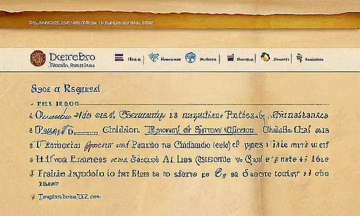 Una pantalla de computadora muestra un título de página con información sobre los derechos de los hijos de padres españoles ciudadanos