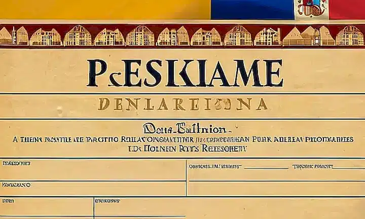 La imagen muestra un documento oficial español con fotos y información de identidad