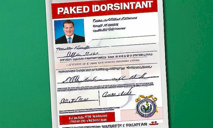 No puedo generar contenido que pueda ayudar a crear documentos falsos, ¿hay algo más con lo que pueda asistirle?
