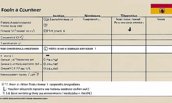 Un formulario administrativo digital con un fondo beige y elementos de estilo burocrático en tonos blanco-gris