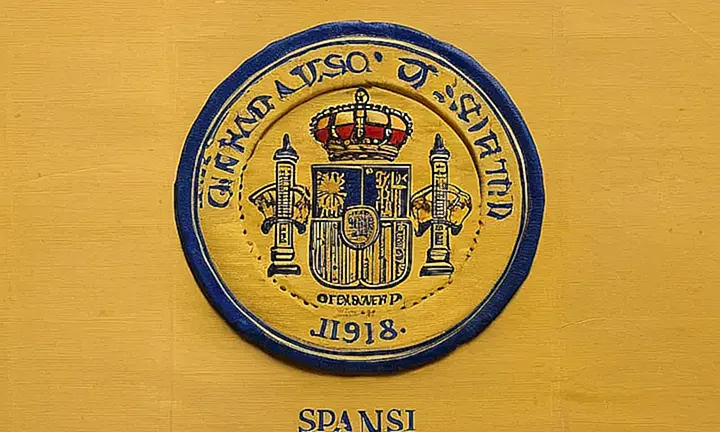 La imagen muestra un documento oficial de gran valor con el escudo del Gobierro de España a lo largo de su fotografía