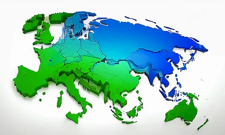 El mapa 3D muestra la expansión de los territorios que tienen derecho a ciudadanía por origen en Alemania, Hungría y Japón
