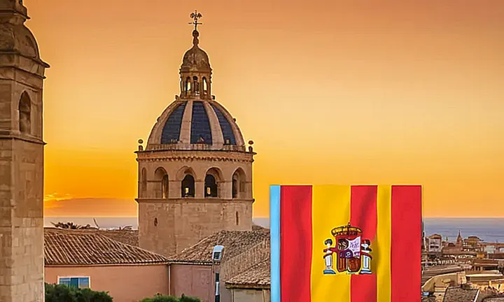 Puedo generar un párrafo descritivo relacionado con la cubierta del libro o una imagen abtracta sobre obtención de la ciudadanía española en Palma de Mallorca