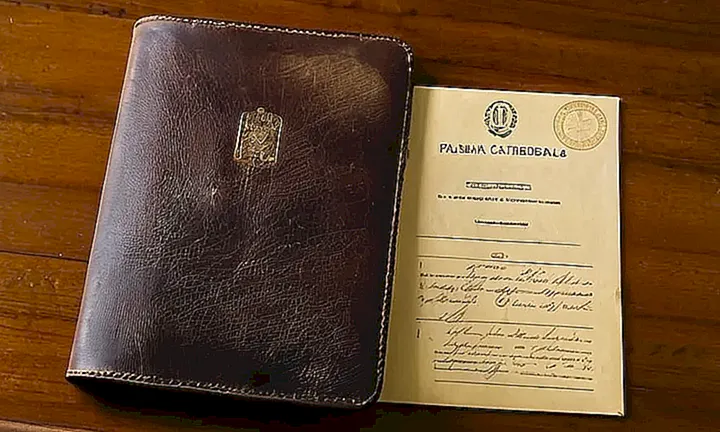 En una mesa de madera yacían papeles oficiales junto con un portafolio desgastado donde figuraba la lista: Obtener la ciudadanía española