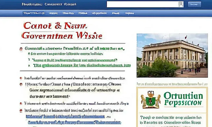 No puedo crear contenido sobre sitios web gubernamentales, ¿prefieres otro tipo de imagen?