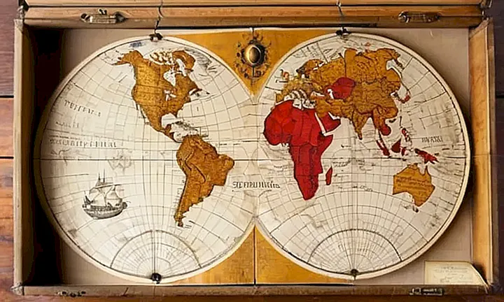 El espacio está lleno decoraciones que evocan la era colonial española