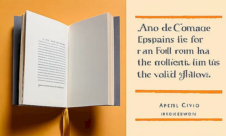 Un folleto oficial de ciudadanía española está abierto en una superficie beige con marcas de uso y una línea amarilla de resalte