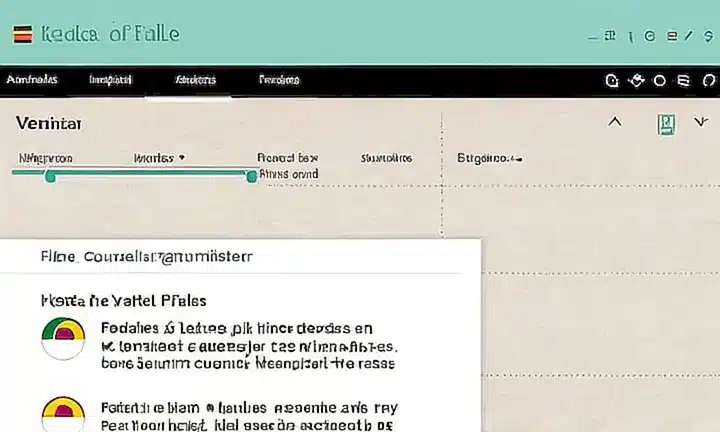 Se trata de una interfaz web minimalista con un fondo gris suave