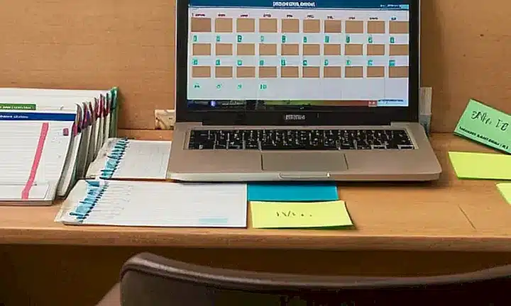 La oficina de un profesional con experiencia en inmigración española está amueblada de manera minimalista y descuidada